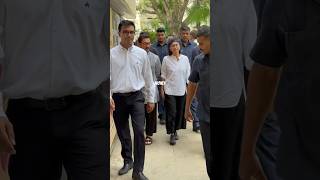 Aamir Khan With Ex-wife Kiran Rao At  Ratan TaTa Ji Funeral