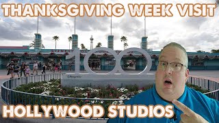 Visiting Disney's Hollywood Studios During Thanksgiving Week!!!!