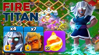 Super Strong: TH16 Electro Titan & Fireball Druid Wrecks Legend League! Clash of Clans