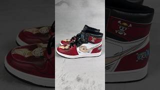 ONE PIECE CUSTOMISED SHOES 💥💯|| ANIME SHOES || MR SHOES WARRIOR || #airjordan #sneaker #anime #edit