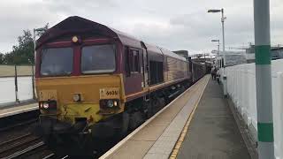 DB 66061 (ex-EWS livery) at Peckham rye