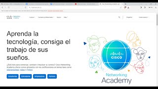 Como ingresar a Cisco NetaCad Academy y completar cursos gratis