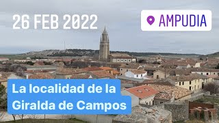 Ampudia (Palencia): la ciudad de la Giralda y el castillo