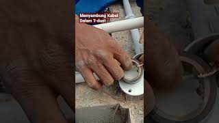 Sambungan Kabel Listrik | Cara Menyambung Kabel Dalam T-Dust #shortsvideo #shorts #altafteknik