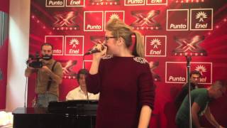 Cixi (X Factor 2012) - Right To Be Wrong (Live HD @ Punto Enel 08-12-12)