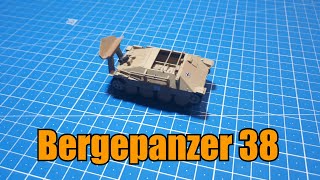 Bergepanzer 38. Обзор модели от юнимоделс.