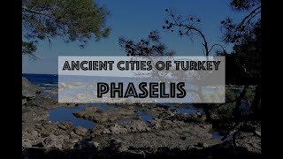 Phaselis, ancient city of Turkey | Drone view from DJI Mini 2 and GoPro 9