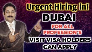 Dubai Job Vacancies Today| Jobs in Dubai Today | UAE Jobs