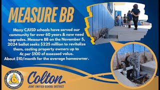 Bond Measure BB #CJUSD