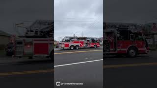 Oven fire at the local pub.