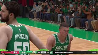 NBA 2K24: Boston Celtics v Chicago Bulls