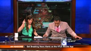 KTLA St Patricks Day Earthquake 3/17/2014