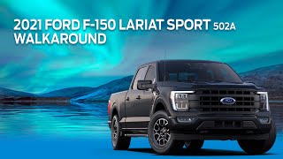 2021 Ford F-150 LARIAT SPORT 502a - Walkaround