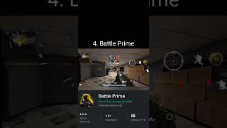 Top 5 FPS Games For Android #shorts