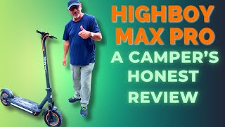 Perfect Fun Scooter for RV?  2023 Hiboy Max Pro Electric Scooter