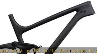 ICAN 【US Stock】 P1 27.5er+ Carbon Trail Mountain Bike Boost MTB Frame Dual Suspension BSA 130mm Fra