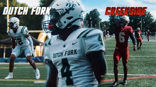 THE #1 TEAM IN SOUTH CAROLINA TAKES ON GEORGIA FOOTBALL! | Dutch Fork vs Creekside