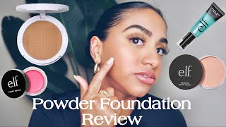 Elf Camo Powder Foundation Review! | Stephanie Giselle