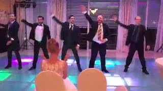 groomsmen wedding dance backstreet boys  nsync 02.06.2017