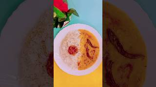 Spicy moong dal with krela,rice #trending #utube #shortsviral