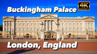 Trafalgar Square to Buckingham Palace - London, England | Walkthrough