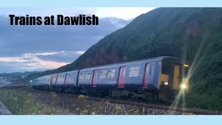 Trains at Dawlish 30/07/2021