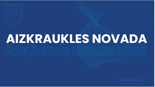 Aizkraukles novada Domes ārkārtas sēde