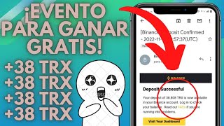 🥳¡ESTA PAGANDO! COMO GANAR DINERO SIN INVERTIR! GANA TRX UNA Y OTRA VEZ! + EVENTO ACTIVO GRATIS!😳