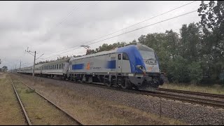 [PKP Intercity] | ED160-010 vs EU160-003 | Włocławek Brzezie | 17.10.2020 | + Rp1