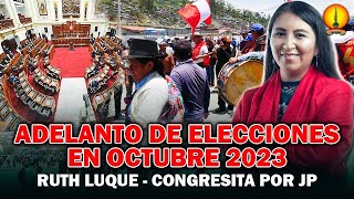 "RENOVACIÓN POPULAR, AVANZA PAÍS Y OTROS CONGRESISTAS NO QUIEREN ADELANTO DE ELECCIONES 2023"