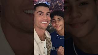 Cristiano Ronaldo Júnior impresionó a Cristiano Ronaldo