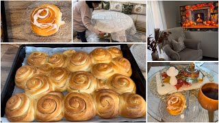 Marhaba Automne DÉCO RECETTE 🍂🍁/ Cinnamon Rolls le plus Doux et Moelleux