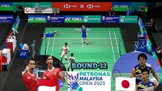 BABIES SUSUL BAKRI KE 16 BESAR..‼️🇲🇨 Leo/Marthin 🆚 🇯🇵 Koga/Saito || PETRONAS MALAYSIA OPEN 2023