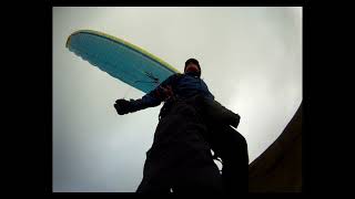 Paragliding at Clough Head, Lake District 4-Nov-2020