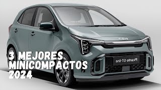 3 MEJORES AUTOS - MINICOMPACTOS 2024