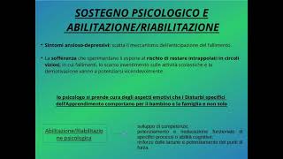 I Disturbi dell'Apprendimento: emozioni ed interventi psicologici.