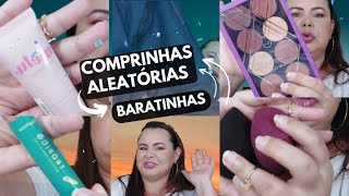 COMPRINHAS ALEATÓRIAS E BARATINHAS -  CANAL MAKE DIA