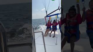 Parasailing in Maldives #shorts #maldives