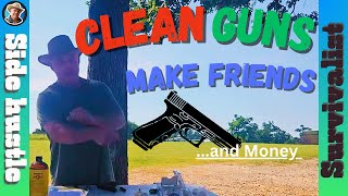 Make Friends and a Few Bucks! | Gun Cleaning side hustle Part 2 #ninjanation #sidehustle