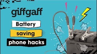 Top Tips on Improving your Mobile Battery | giffgaff