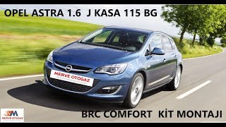 OPEL ASRA J KASA 115 BG ARACIMIZA BRC COMFORT KİT MONTAJI YAPTIK👍