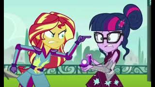 Is there anything you do know?! - I hate you but it's Sunset Shimmer Vs Sci Twilight Sparkle.