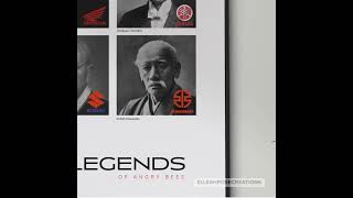 Honda | Kawasaki | Suzuki | Yamaha 4 Legends off Angry Bees Wall Art | Digital Download