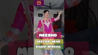 Meesho haul |Pakistani kurta set | Rakhi outfit from Meesho| Festive Dress @Meesho  #pakistanisuit