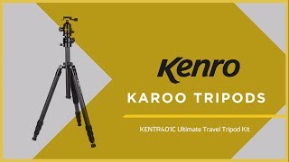 Karoo Travel Tripods from Kenro