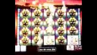 50 Lions video slot line hit ~ Aristocrat $366