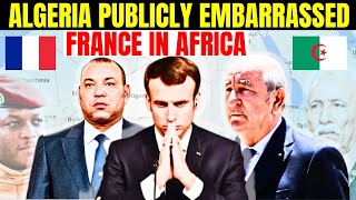 AFRICA FRANCE ALGERIA DEMAND HISTORICAL ITEMS RETURN AS CHINA RUSSIA ENGAGE ALGIERS MOROCCO AFCFTA