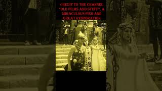 Rare footage from the Holy Grail of lost #silentfilm found! #cleopatra #lowfihiphoptochillstudyto