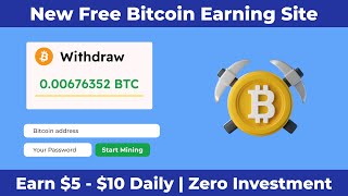 New Free Bitcoin Mining Website || Best Cloud Mining Site 2022 without investment