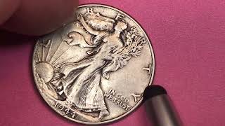 1944 US Walking Liberty Half - 2 Minute Recap